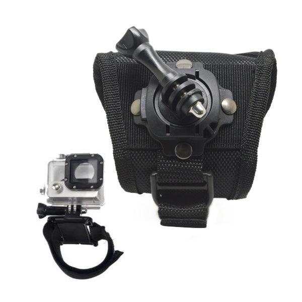 Accesorio Soporte Mueca Ajustable Con Rotacion Velcro De 360 Phoenix Para Camaras Sport & Gopro Hero 4 - 3+ - 3 - 2 - 1 De Color Negro 360 - Degree Rotation Glove - Style Mount Hover Image
