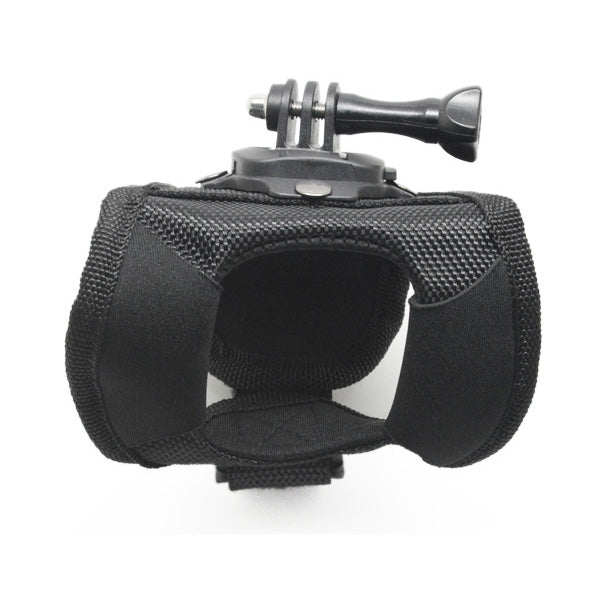 Accesorio Soporte Mueca Ajustable Con Rotacion Velcro De 360 Phoenix Para Camaras Sport & Gopro Hero 4 - 3+ - 3 - 2 - 1 De Color Negro 360 - Degree Rotation Glove - Style Mount