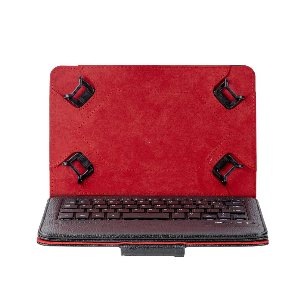 Funda Universal Phoenix Para Tablet Hasta 8 Pulgadas Teclado Bluetooth