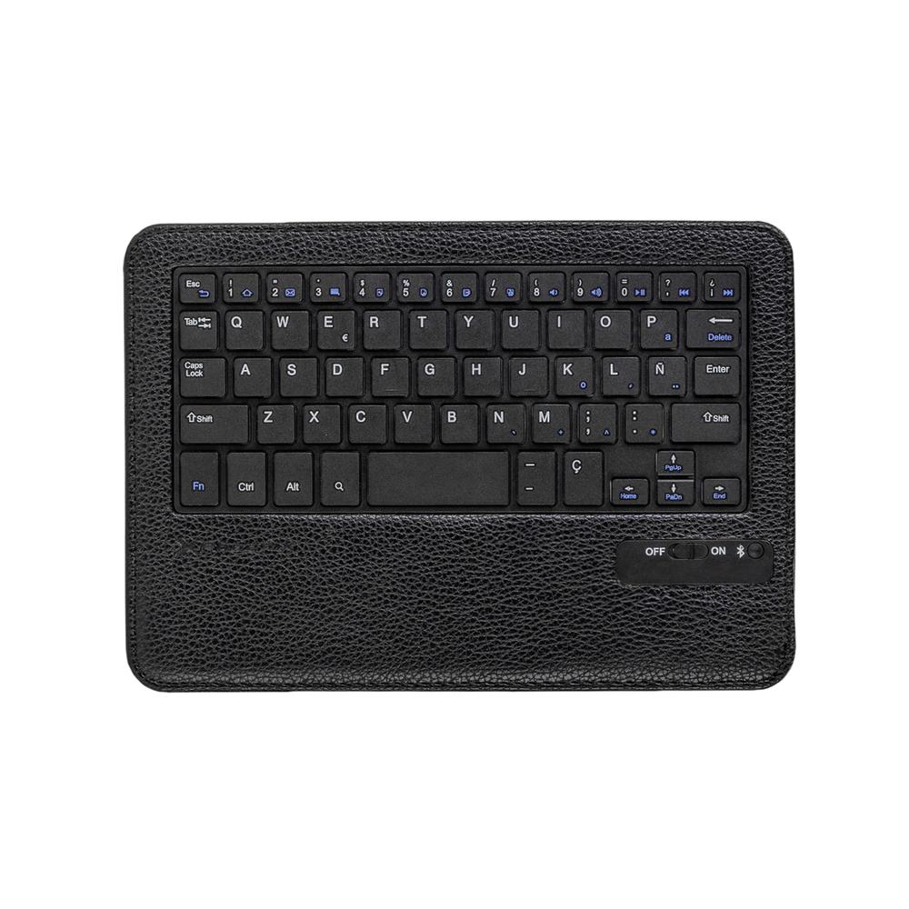 Funda Universal Phoenix Para Tablet Hasta 8 Pulgadas Teclado Bluetooth