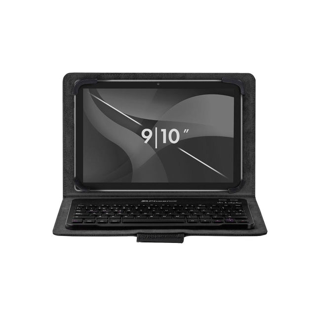 Funda Universal Phoenix Para Tablet Hasta 10 Pulgadas Universal Teclado Bluetooth Negra Hover Image