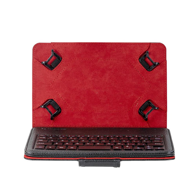 Funda Universal Phoenix Para Tablet Hasta 8 Pulgadas Teclado Con Cable Main Image