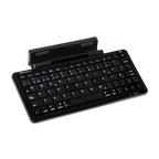 Mini Teclado Bluetooth Con Soporte Para Tablet Y Movil Smartphone Universal