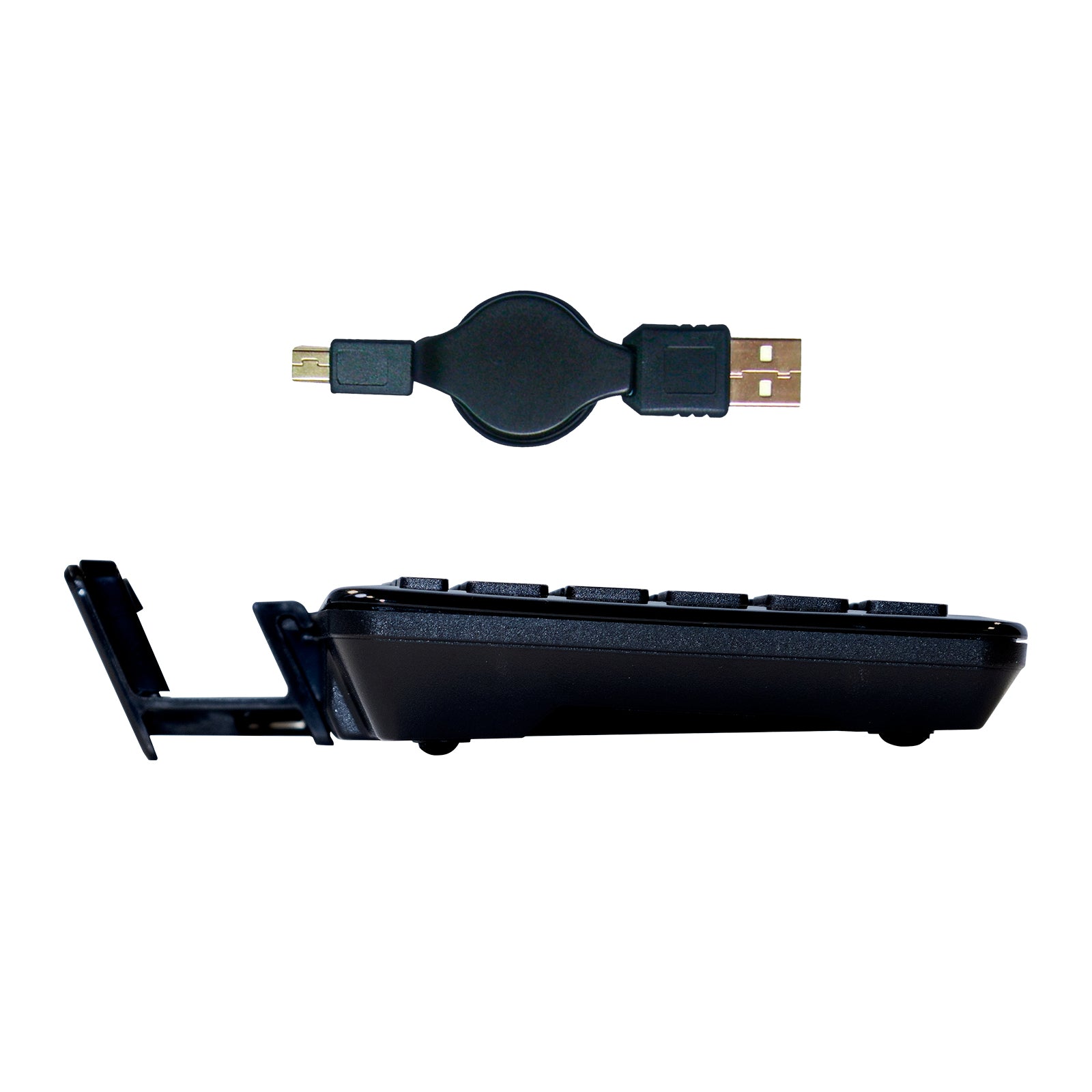 Mini Teclado Bluetooth Con Soporte Para Tablet Y Movil Smartphone Universal