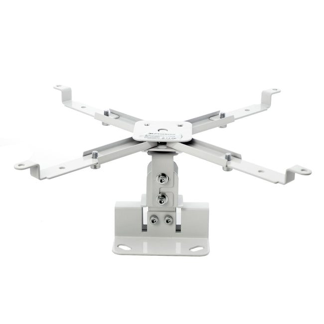 Soporte De Proyector De Techo Y Pared Rota 360 Inclinacion 10 Blanco Hover Image