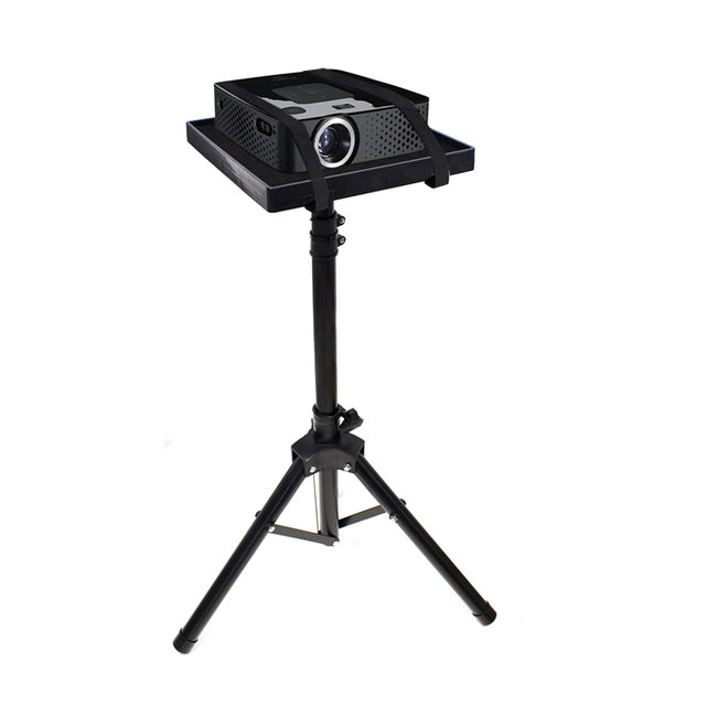 Mesa - Soporte Para Video Proyector - Ordenador Portatil Phoenix Tipo Tripode - Adjustable En Altura - Plegable - Portatil Peso Ligero - Altura Maxima 1.5 Metros Acero Negro Main Image