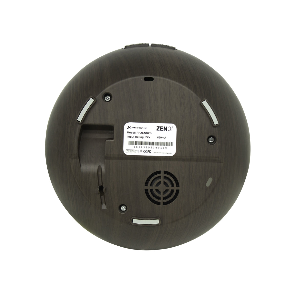 Humidificador Phoenix Zeno2 400 Ml Marron Oscuro Con Control Remoto