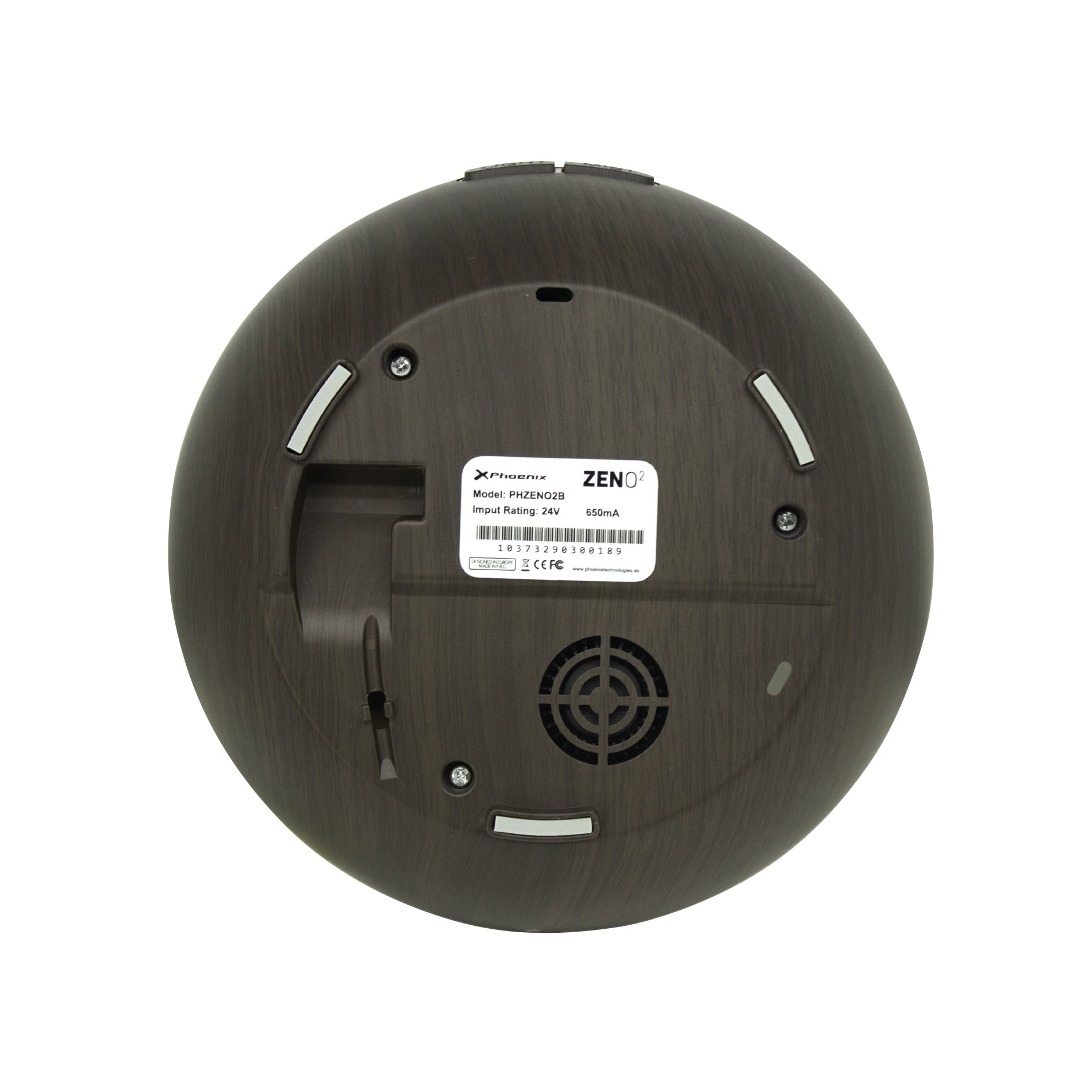 Humidificador Phoenix Zeno2 400 Ml Marron Oscuro Con Control Remoto