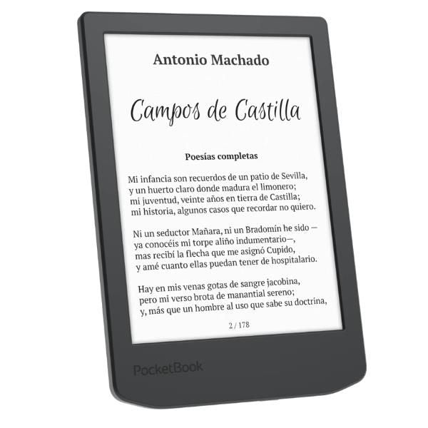 Pocketbook Verse Lite Midnight Grey / Lector De Libros Electrónicos 6" 8gb