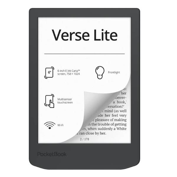 Pocketbook Verse Lite Midnight Grey / Lector De Libros Electrónicos 6" 8gb Main Image