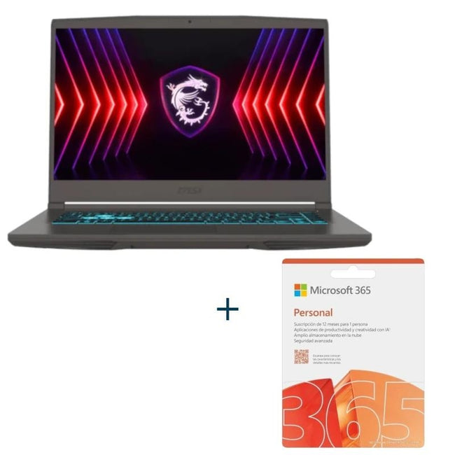 MSI Thin15-219ES AMD R7-7735HS W11H+ O365 Personal Hover Image