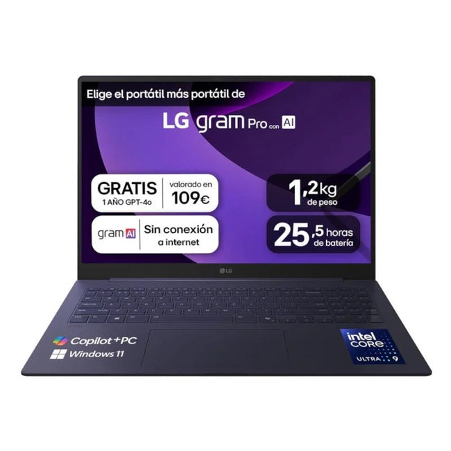 LG 16Z90TS-G.AU99BN U9-288V 32GB 1TB W11H 16" Hover Image
