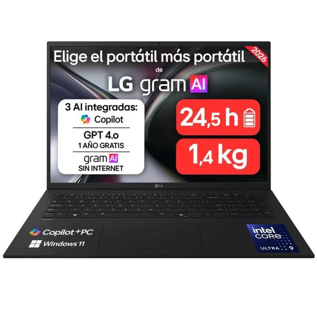 LG 17Z90TL-G.AU99BN U9-228V 32GB 1TB W11H 17" Hover Image
