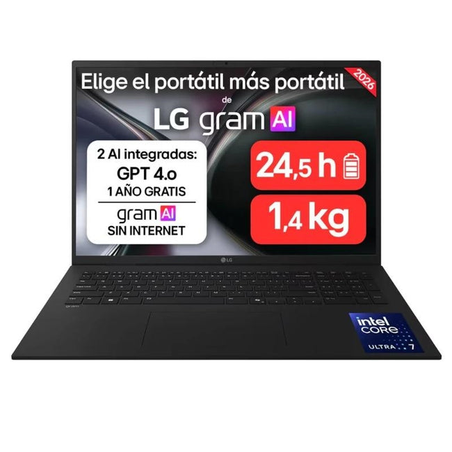 LG 17ZD90TL-G.AX85BN U7-258V 32GB 512GB DOS 17" Hover Image