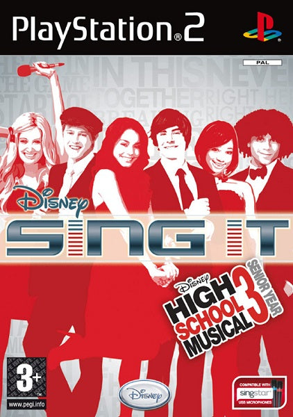 High School Musical 3: Sing It! Sony Playstation 2 PS2 Hover Image