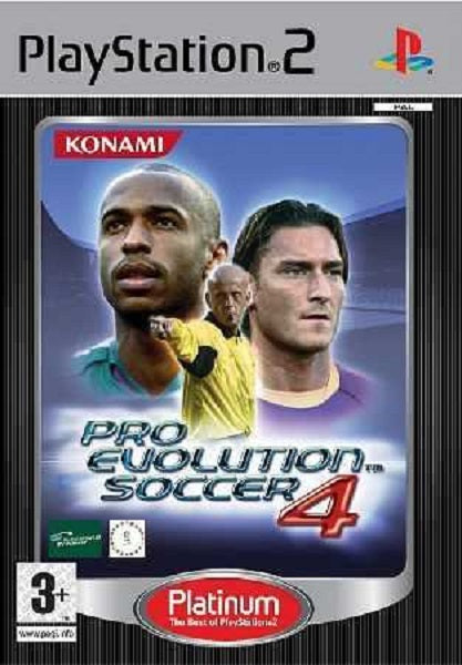Pro Evolution Soccer 4 (platinum) Sony Playstation 2 PS2 Hover Image