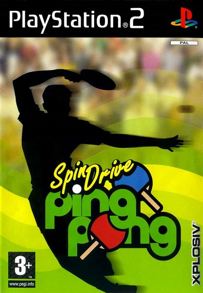 Spin Drive Ping Pong Sony Playstation 2 PS2 Hover Image