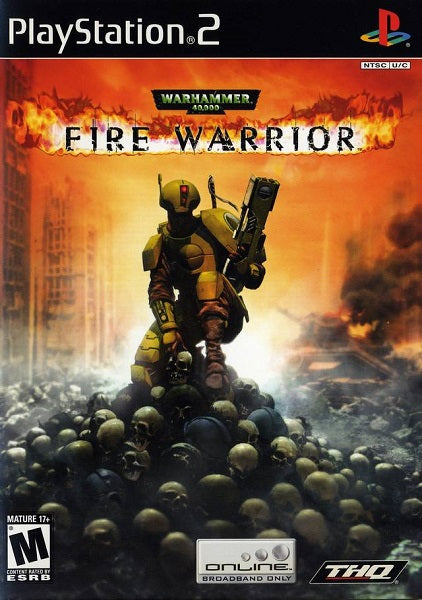 Warhammer 40000:fire Warrior Sony Playstation 2 PS2 Hover Image