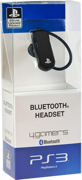 4gamers Bluetooth Headset Negro (black) Sony Playstation 3 PS3 Hover Image