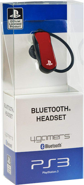 4gamers Bluetooth Headset Rojo (red) Sony Playstation 3 PS3 Hover Image