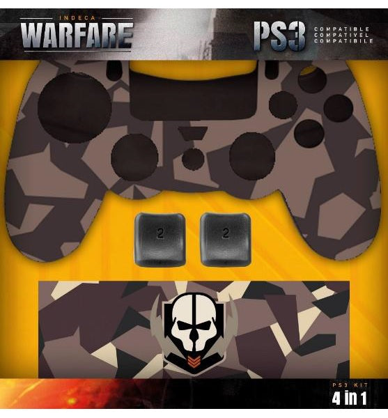 Indeca Essential Kit 4 En 1 Warfare Sony Playstation 3 PS3 Hover Image
