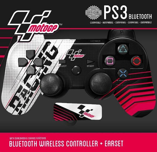 Indeca Pack Motogp 2016 (wireless Controller + Earset) Sony Playstation 3 PS3 Hover Image