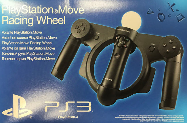 Move Racing Wheel (oficial) Sony Playstation 3 PS3 Hover Image