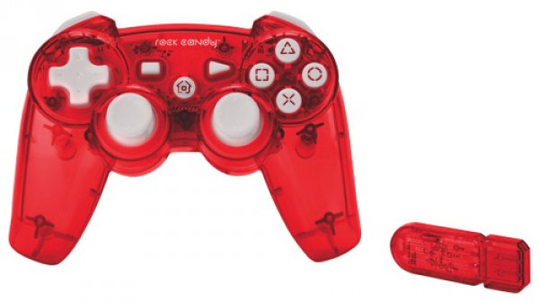 Rock Candy Wireless Controller Rojo Cereza Sony Playstation 3 PS3 Hover Image