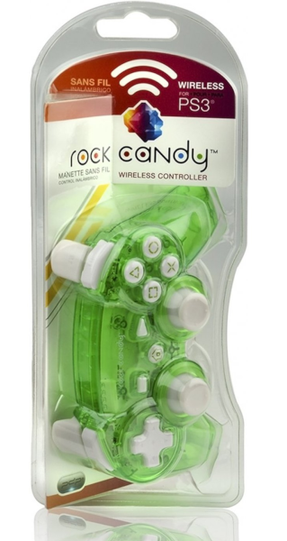 Pdp Rock Candy Wireless Controller Verde Fluorescente Sony Playstation 3 PS3 Hover Image
