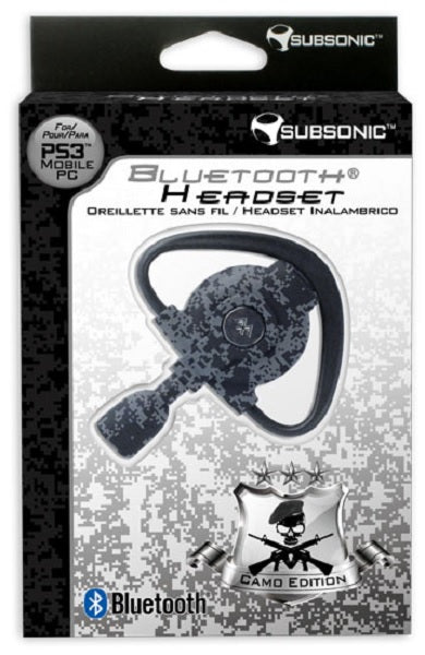 Subsonic Bluetooth Headset Camuflaje (ps3/pc) Sony Playstation 3 PS3 Hover Image