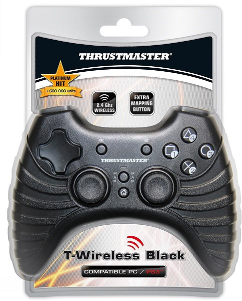 Thrustmaster T-wireless 2.4 Ghz Gamepad Black (ps3/pc) Sony Playstation 3 PS3 Hover Image
