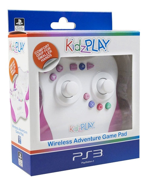 Kidzplay Mando Infantil Wireless Oficial L.sony Rosa Sony Playstation 3 PS3 Hover Image