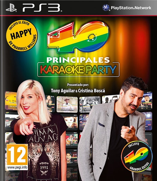 40 Principales Karaoke Party Sony Playstation 3 PS3 Hover Image