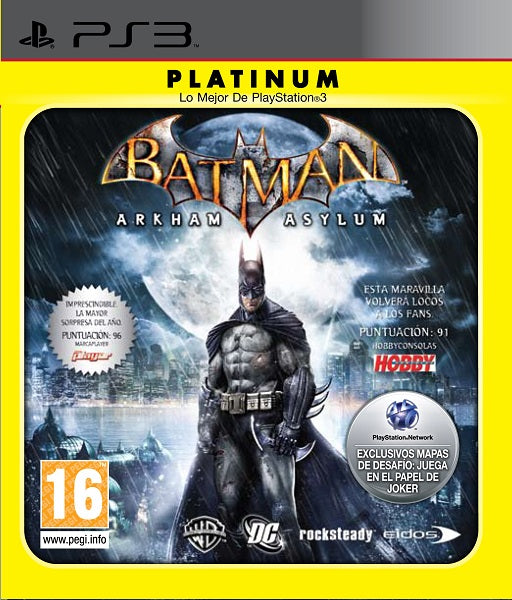 Batman: Arkham Asylum (platinum) Sony Playstation 3 PS3 Hover Image