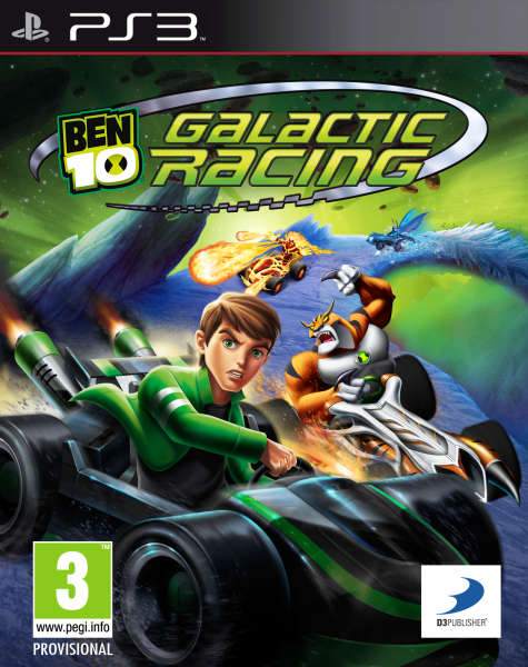 Ben 10 Galactic Racing Sony Playstation 3 PS3 Hover Image