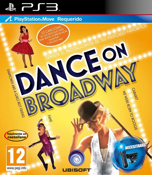 Dance On Broadway (move) Sony Playstation 3 PS3 Hover Image
