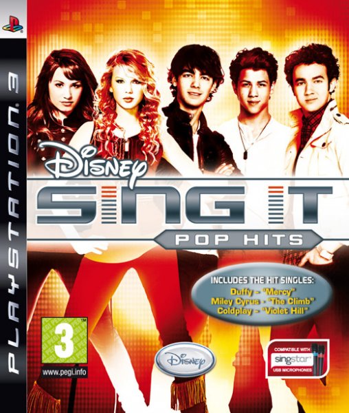 Disney Sing It: Pop Hits (essentials) Sony Playstation 3 PS3 Hover Image