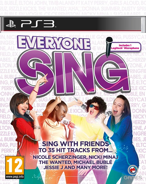 Everyone Sing + 1 Microfono Pack Sony Playstation 3 PS3 Hover Image