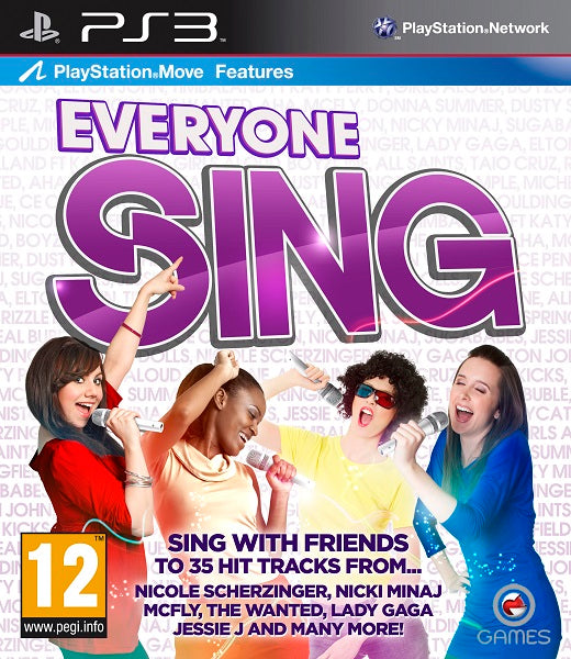 Everyone Sing Sony Playstation 3 PS3 Hover Image