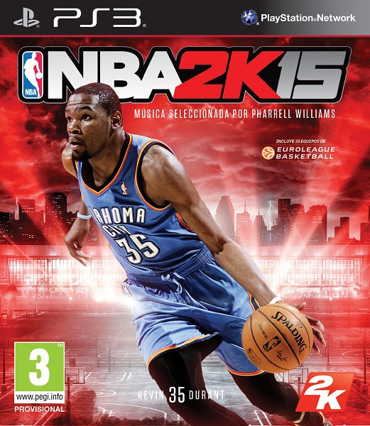 Nba 2k15 (incluye Bonus Kevin Durant) Sony Playstation 3 PS3 Hover Image