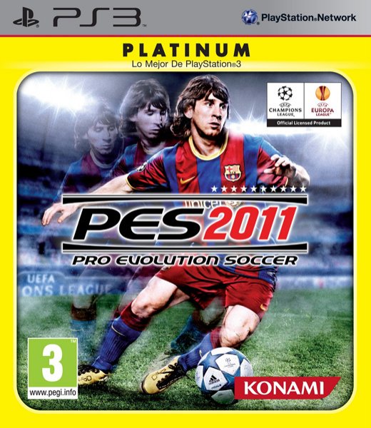 Pes 2011: Pro Evolution Soccer (platinum) Sony Playstation 3 PS3 Hover Image