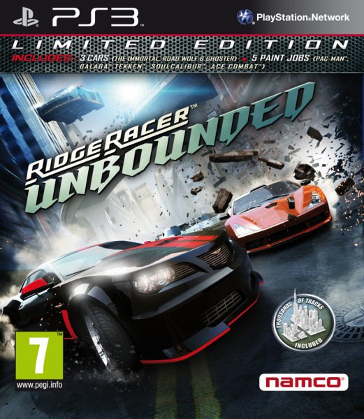 Ridge Racer Unbounded Limited Edition Sony Playstation 3 PS3 Hover Image