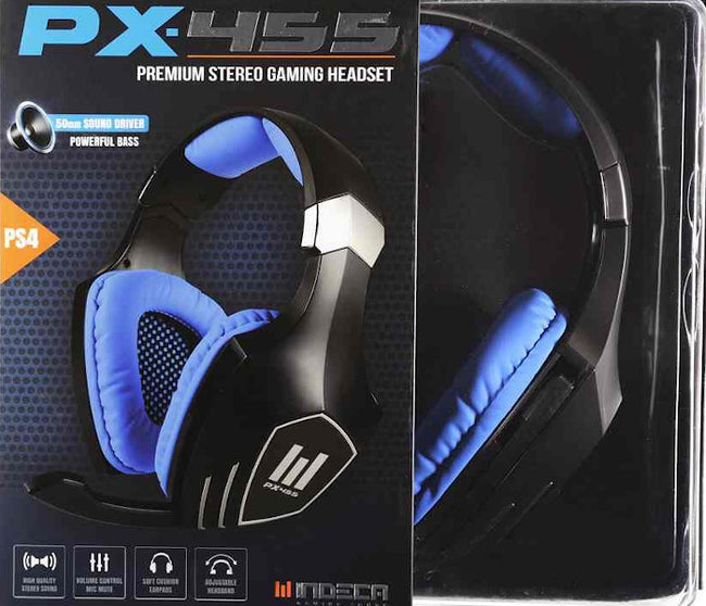 Cascos Indeca Premium Stereo Gaming Headset Px455 (ps5) Playstation 4 PS4 Hover Image