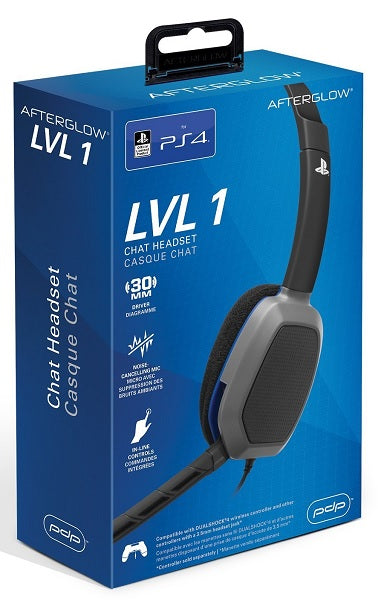 Cascos Pdp Afterglow Auricular Lvl 1 Playstation 4 PS4 Hover Image