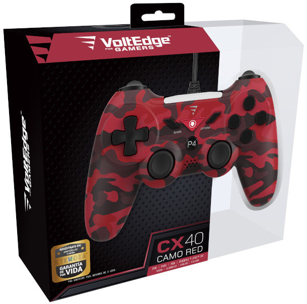 Mando Voltedge Wired Controller Cx40 Camo Red (ps3/pc) Playstation 4 PS4 Hover Image