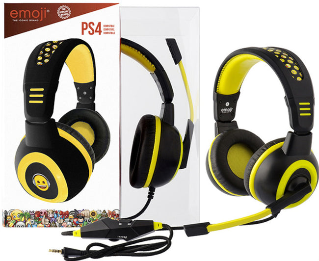 Cascos Indeca Headset Emoji Playstation 4 PS4 Hover Image