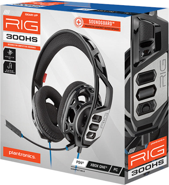 Cascos Plantronics Gaming Headset Rig Serie 300 Hs Black (negro) Ps4/xboxone/pc Playstation 4 PS4 Hover Image