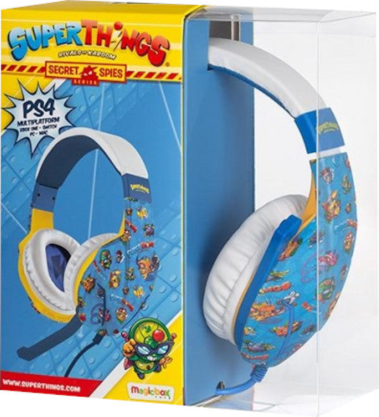 Cascos Indeca Stereo Gaming Headset Superthings (ps4/xbo/switch/pc/mac) Playstation 4 PS4 Hover Image