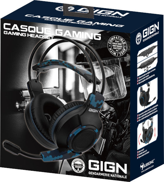 Cascos Subsonic Gign Gaming Headset Militar (ps4/xboxone/switch/pc) Playstation 4 PS4 Hover Image