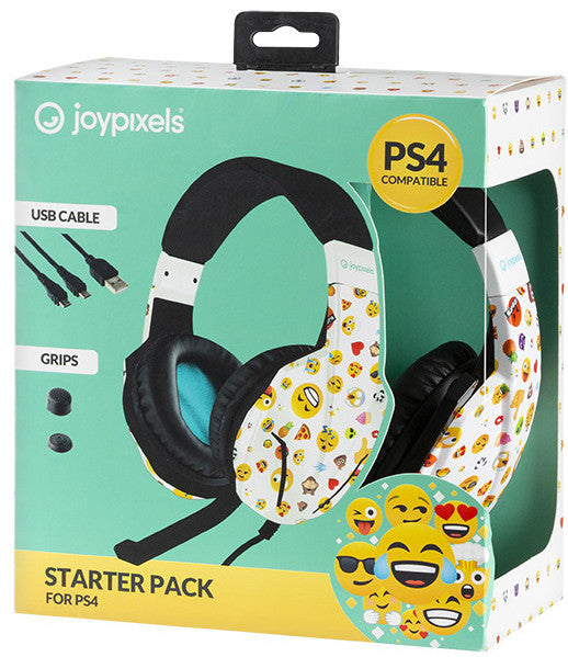 Pack Indeca Starter Pack Joypixels (headset/dual Charging/grips) Playstation 4 PS4 Hover Image